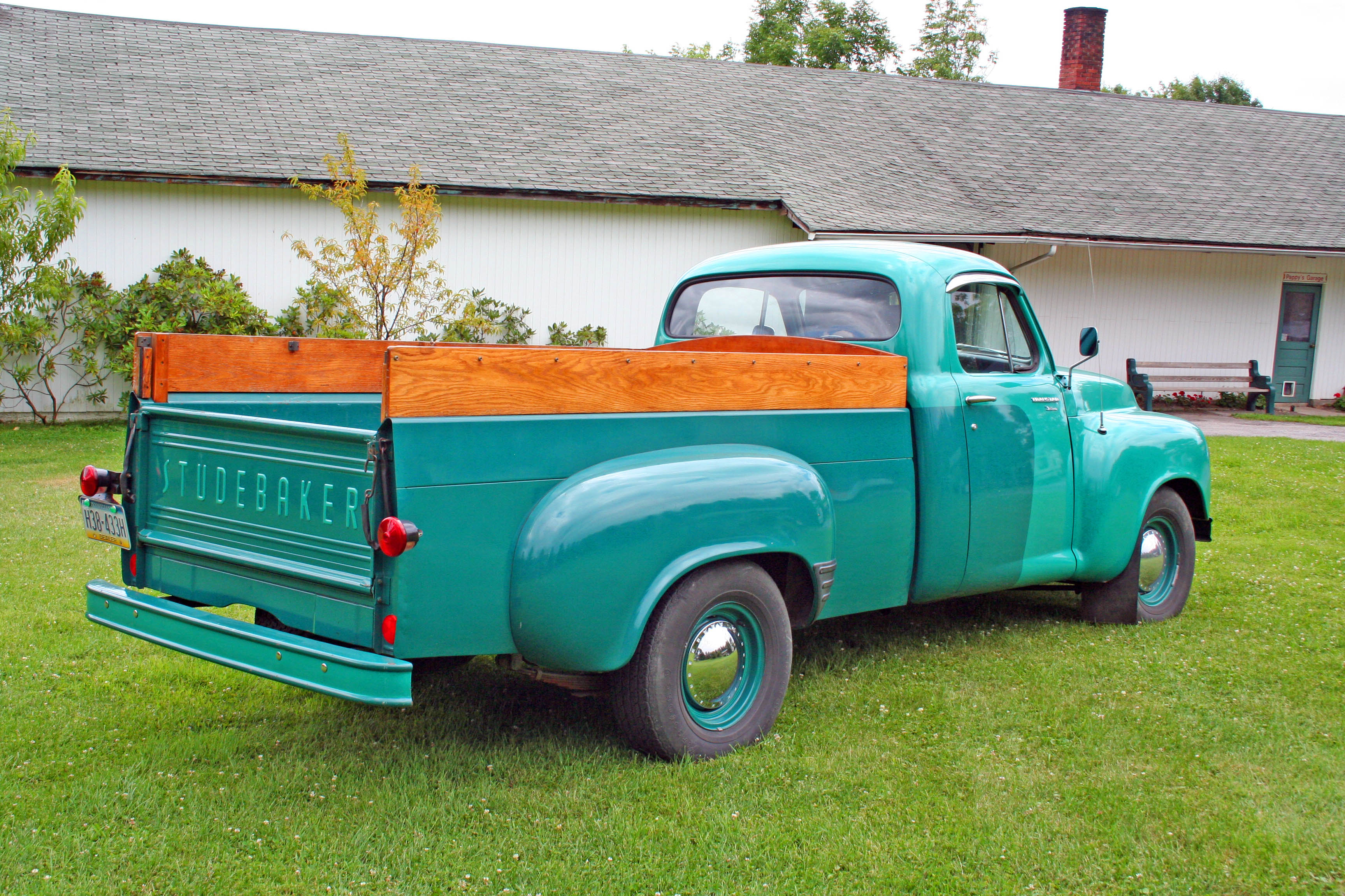 1956 Studebaker Pickup - engine bay