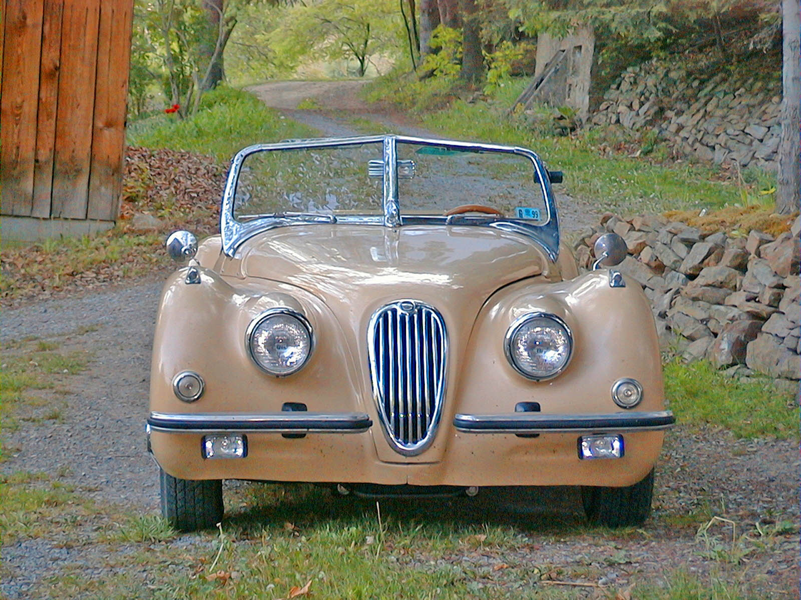 1986 XK120 Kit Car - interior
