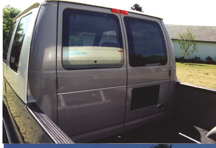 1993 Magellan Van - interior rear