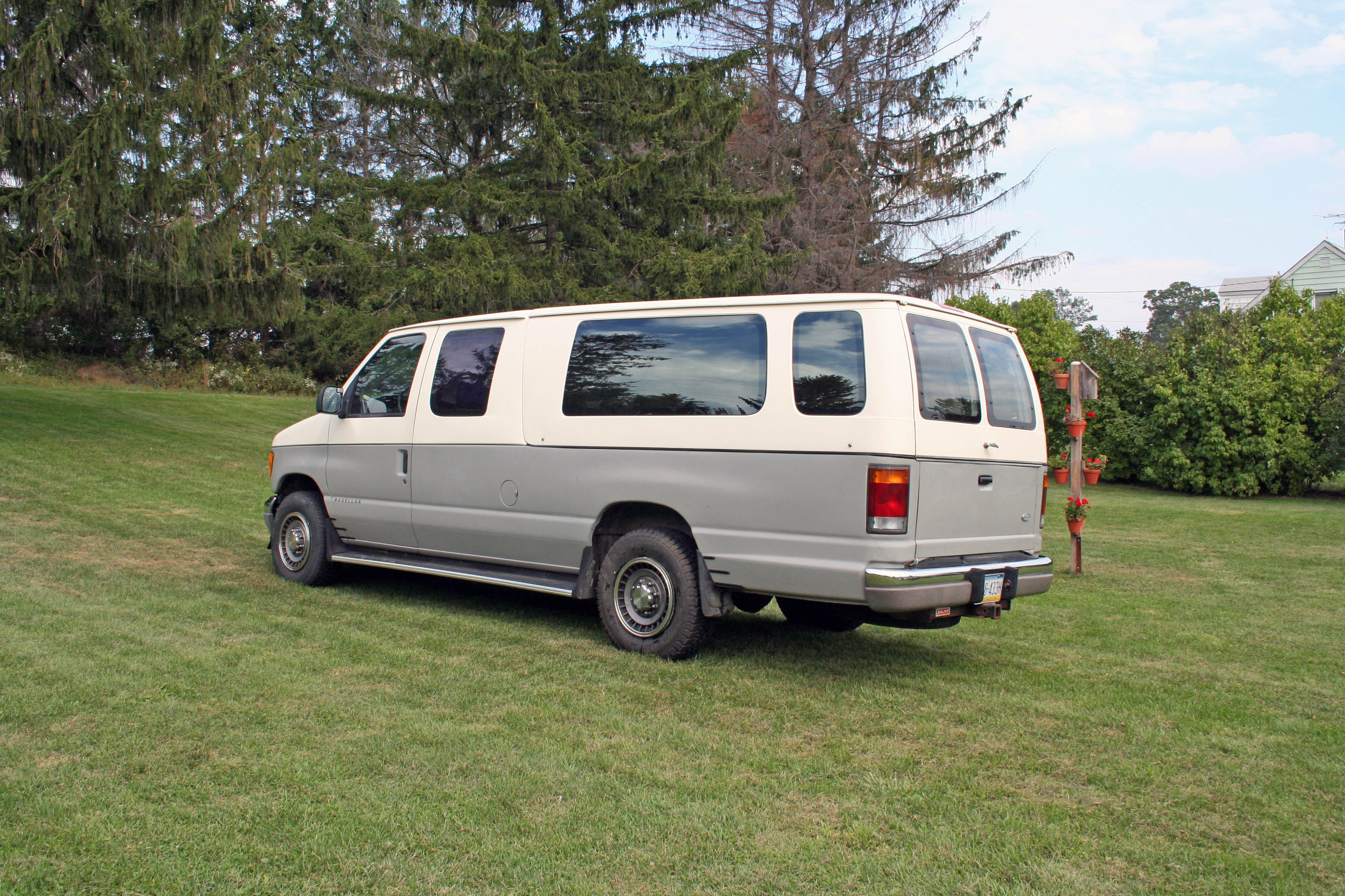 1993 Magellan Van - overhead view