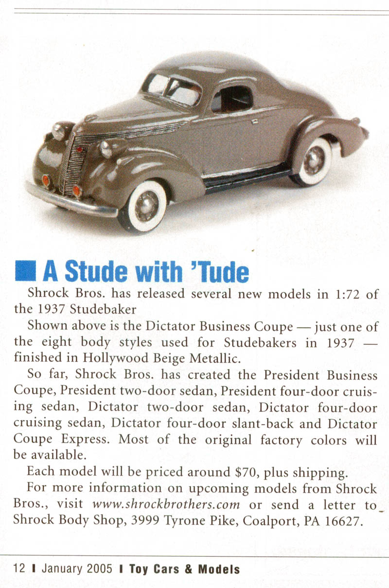 Jan Toy cars and models