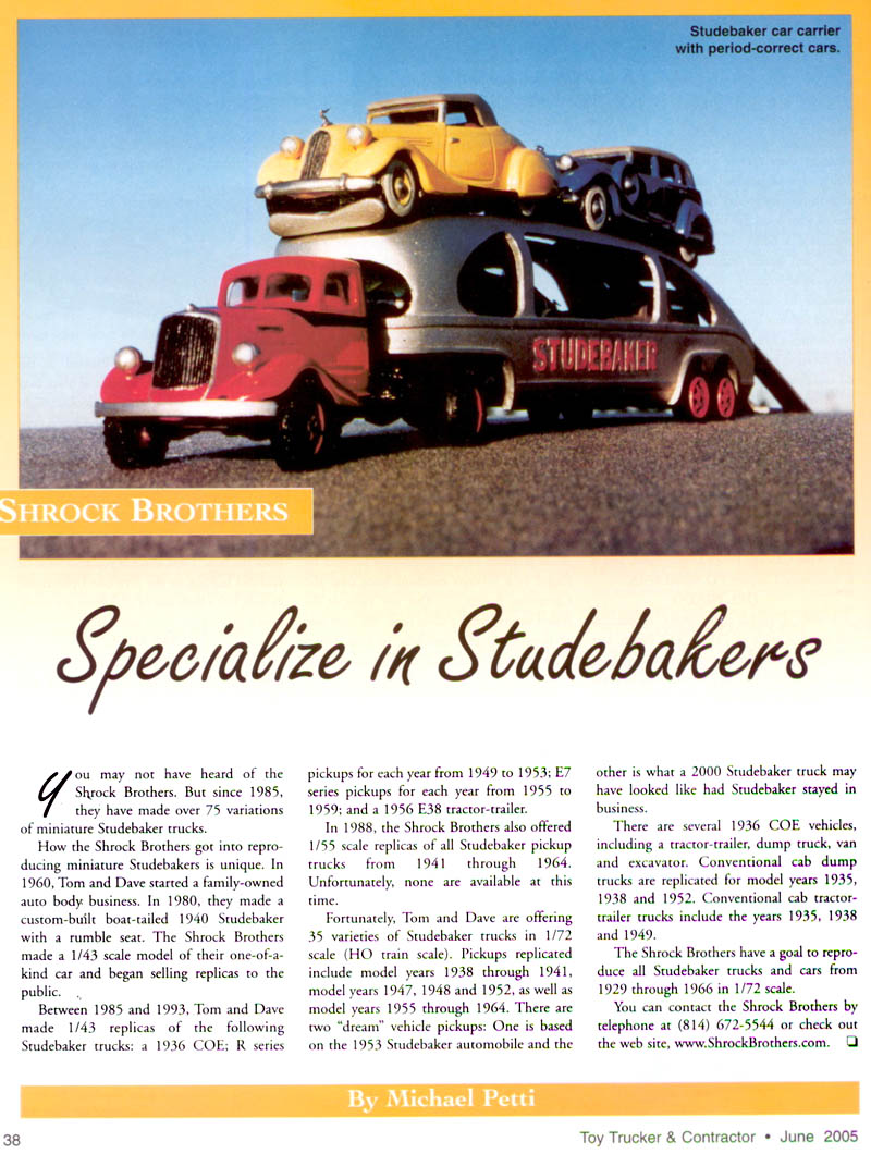 june Toy trucker specialize in stude 1