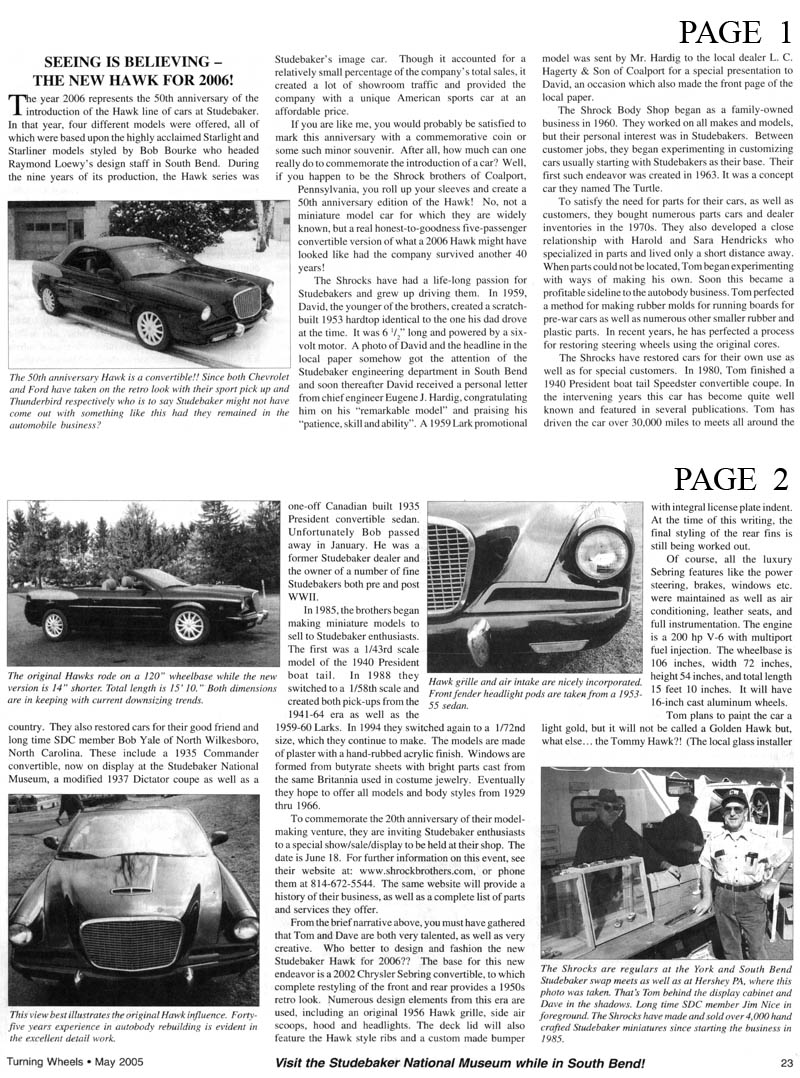 may turning wheels seeing is believing