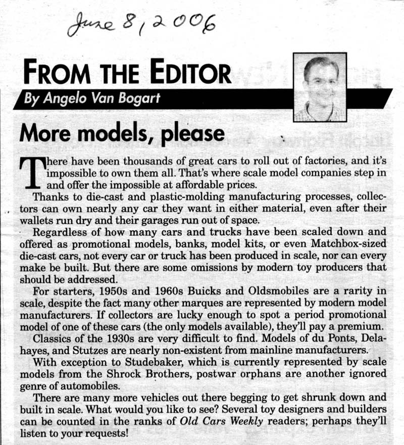 june old cars more models please