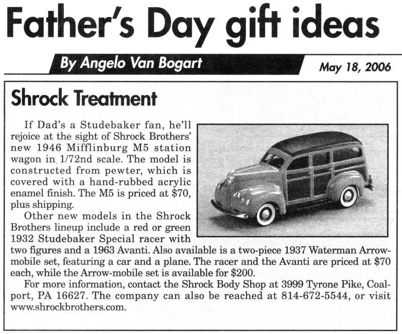 may 18 old cars shrock treatment