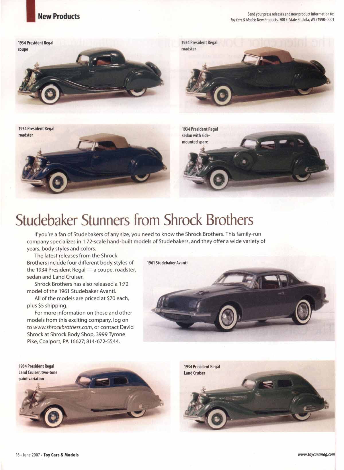 June Toy cars & models 1200