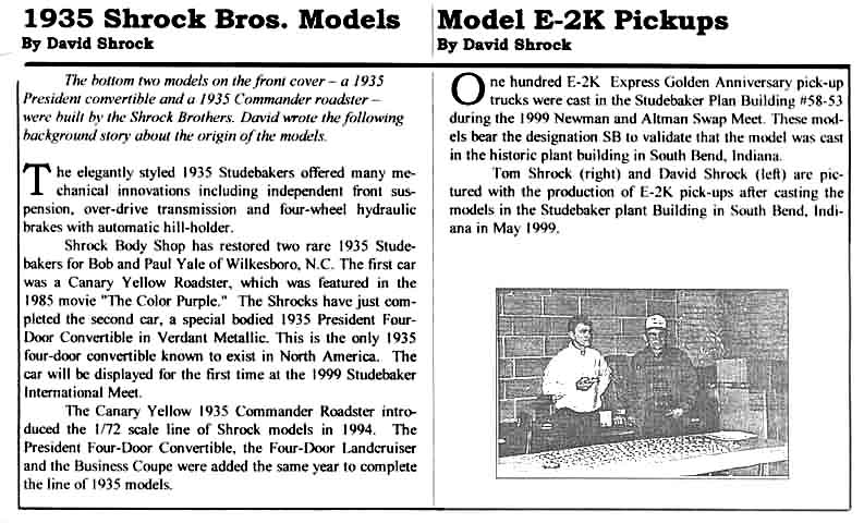 3rd-qtr Toy studebaker collectors club