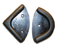 1936 hood corners with insert, set of 4