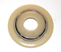 1938-39 Ivory Door Handle escutcheon (less chrome ring)