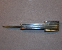 1938 Comm/Pres State front fender trim (unplated)