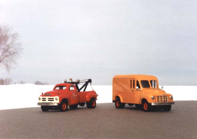 1956 E13 Wrecker & 2R10 Van