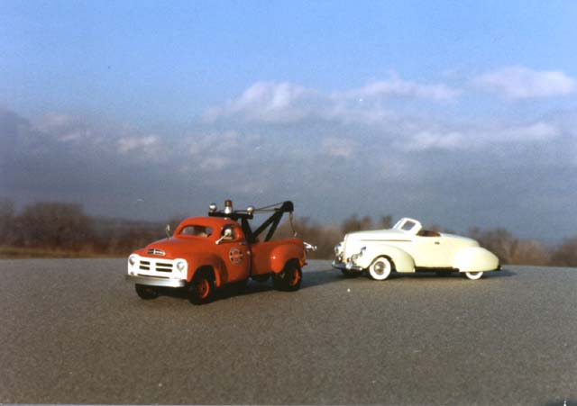 1956 E13 Wrecker & '40 Speedster