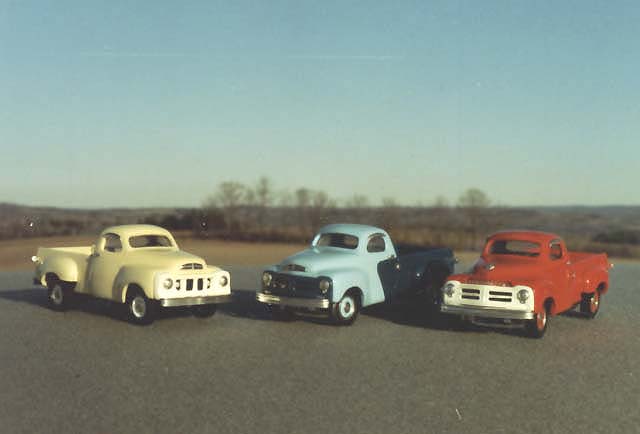 1957, '56 & '55 E7 Trucks