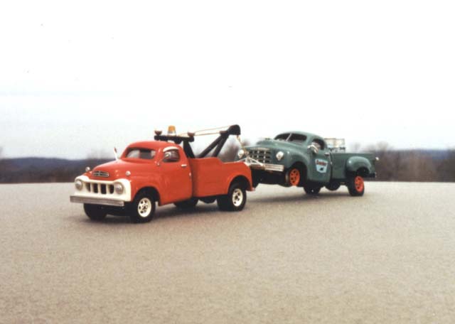 1957 E13 Wrecker & 2R10 Pickup