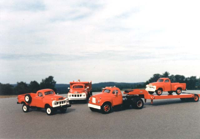 1958 4x4 E28 Dump, '63 96BBC & E40 Diesel