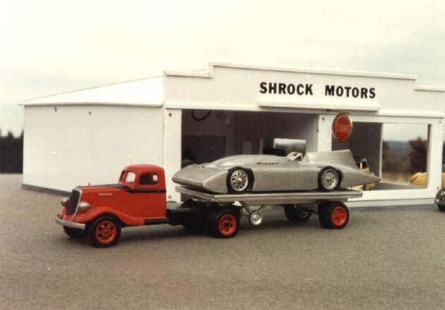 1935 Big Chief & Bluebird Land Speed Car