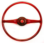 2R & E series Trucks 17" with matching horn button (ruby red)